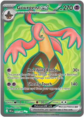 Gourgeist ex - 102/086 from ME04: Chaos Rising