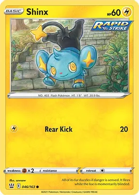 Shinx from SWSH05: Battle Styles
