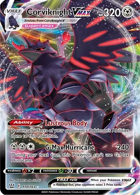 Corviknight VMAX from SWSH05: Battle Styles