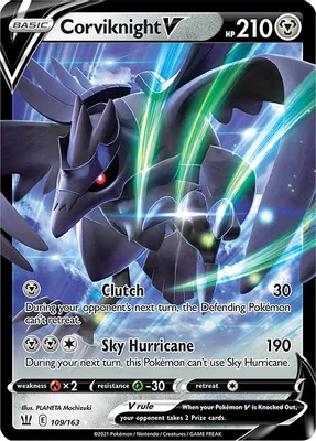 Corviknight V from SWSH05: Battle Styles