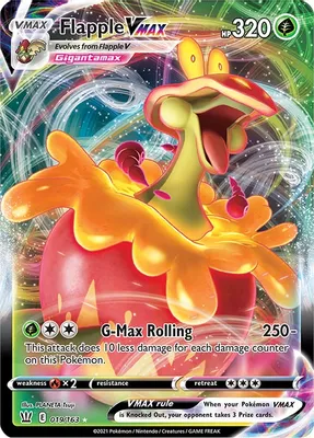 Flapple VMAX from SWSH05: Battle Styles
