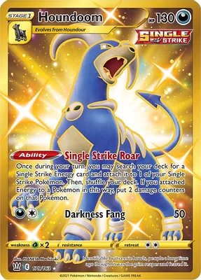 Houndoom (Secret) from SWSH05: Battle Styles