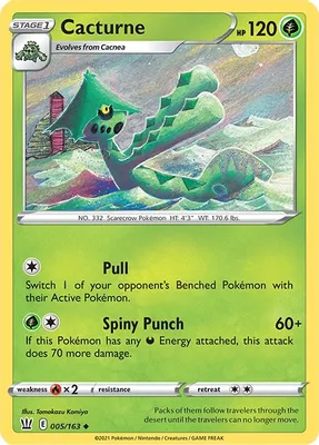 Cacturne from SWSH05: Battle Styles