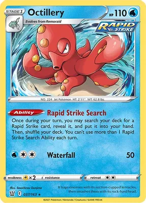 Octillery from SWSH05: Battle Styles