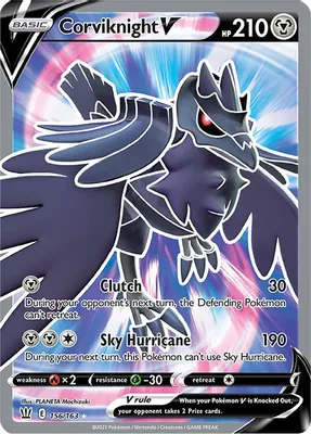 Corviknight V (Full Art) from SWSH05: Battle Styles