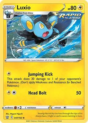 Luxio from SWSH05: Battle Styles