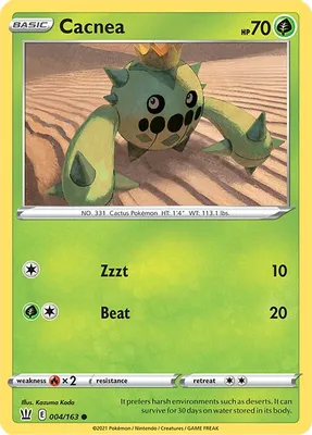 Cacnea from SWSH05: Battle Styles