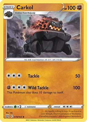 Carkol from SWSH05: Battle Styles