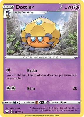 Dottler from SWSH05: Battle Styles