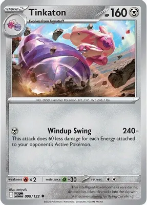 Tinkaton from ME01: Mega Evolution