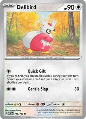 Delibird - 105/132 from ME01: Mega Evolution
