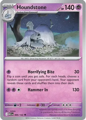 Houndstone - 066/132 from ME01: Mega Evolution