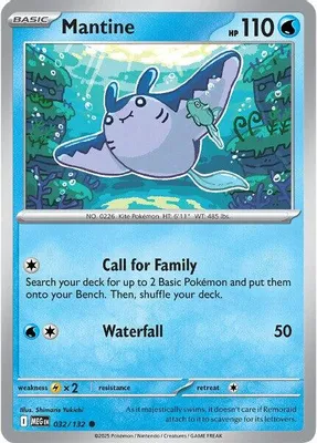 Mantine from ME01: Mega Evolution