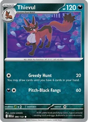 Thievul from ME01: Mega Evolution