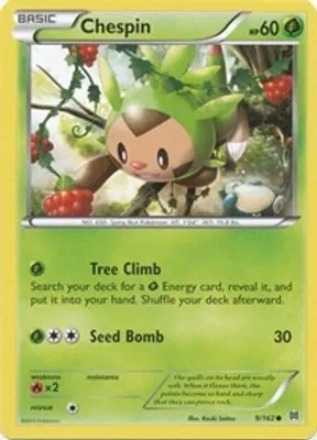 Chespin (9) from XY - BREAKthrough