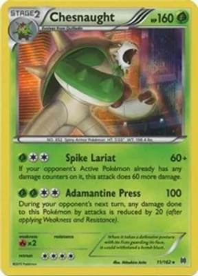 Chesnaught from XY - BREAKthrough