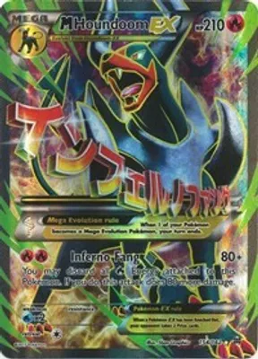 M Houndoom EX (Full Art) from XY - BREAKthrough
