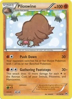 Piloswine from XY - BREAKthrough
