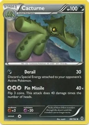 Cacturne from XY - BREAKthrough