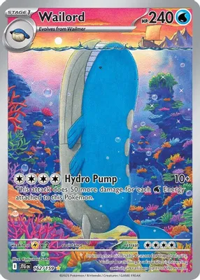 Wailord - 162/159 from SV09: Journey Together