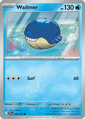 Wailmer from SV09: Journey Together
