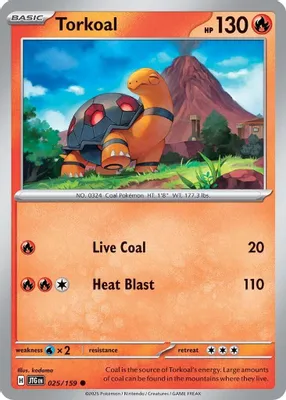 Torkoal from SV09: Journey Together