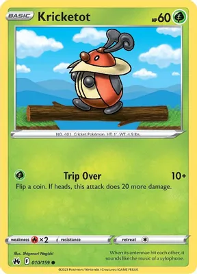 Kricketot from SWSH: Crown Zenith