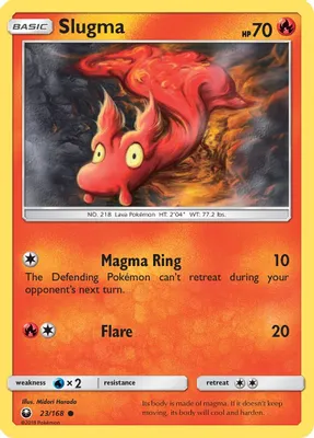 Slugma from SM - Celestial Storm