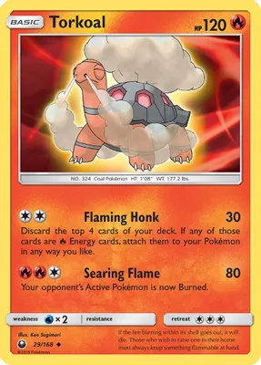Torkoal from SM - Celestial Storm