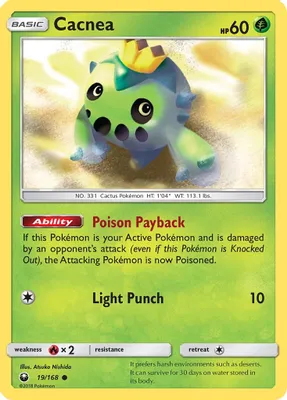 Cacnea from SM - Celestial Storm