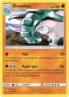 Donphan from SM - Celestial Storm