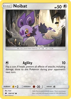 Noibat from SM - Burning Shadows