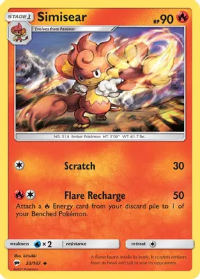 Simisear from SM - Burning Shadows