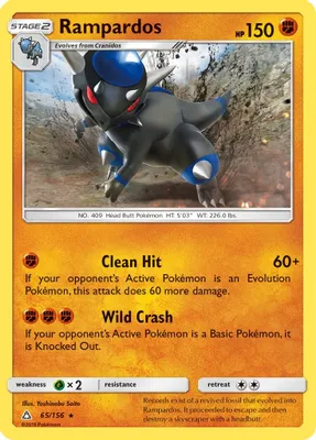 Rampardos from SM - Ultra Prism