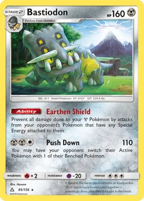 Bastiodon from SM - Ultra Prism