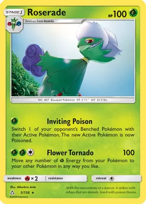Roserade from SM - Ultra Prism