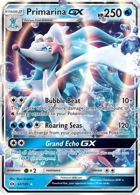 Primarina GX from SM Base Set