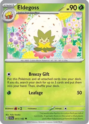 Eldegoss from SV07: Stellar Crown