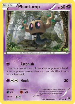 Phantump from XY Base Set