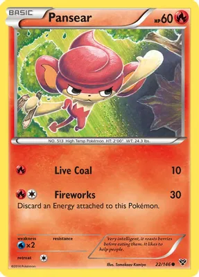 Pansear from XY Base Set