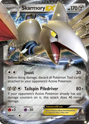 Skarmory EX from XY Base Set