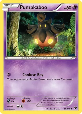Pumpkaboo from XY Base Set