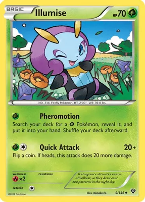 Illumise from XY Base Set
