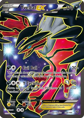 Yveltal EX (144 Full Art) from XY Base Set