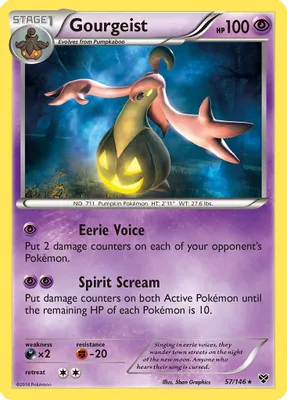 Gourgeist from XY Base Set
