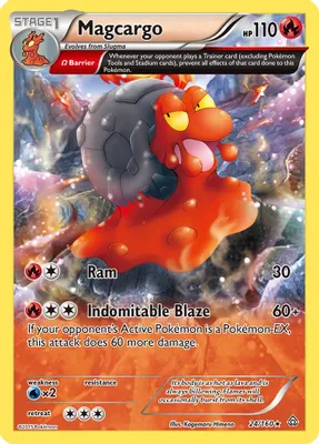 Magcargo (Omega) from XY - Primal Clash