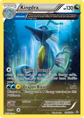Kingdra (Alpha) from XY - Primal Clash