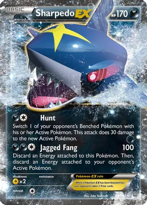 Sharpedo EX from XY - Primal Clash