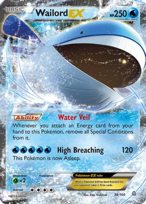 Wailord EX from XY - Primal Clash
