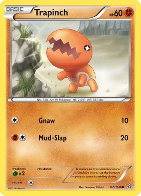 Trapinch from XY - Primal Clash